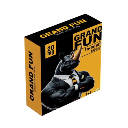 [103807] Грандфан /Тадалафил/ 20мг №4 шахмал RP International - RP International (IND)