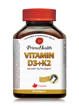 [200707] Прайм Хэлс Витамин Д3+К2 №60 зөөлөн капсул Star Life Sciences - Star life sciences llc, Prime Health